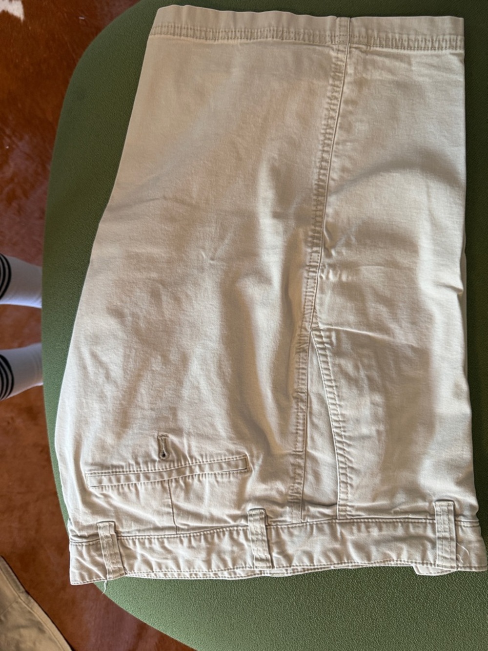 I’m a khaki man.